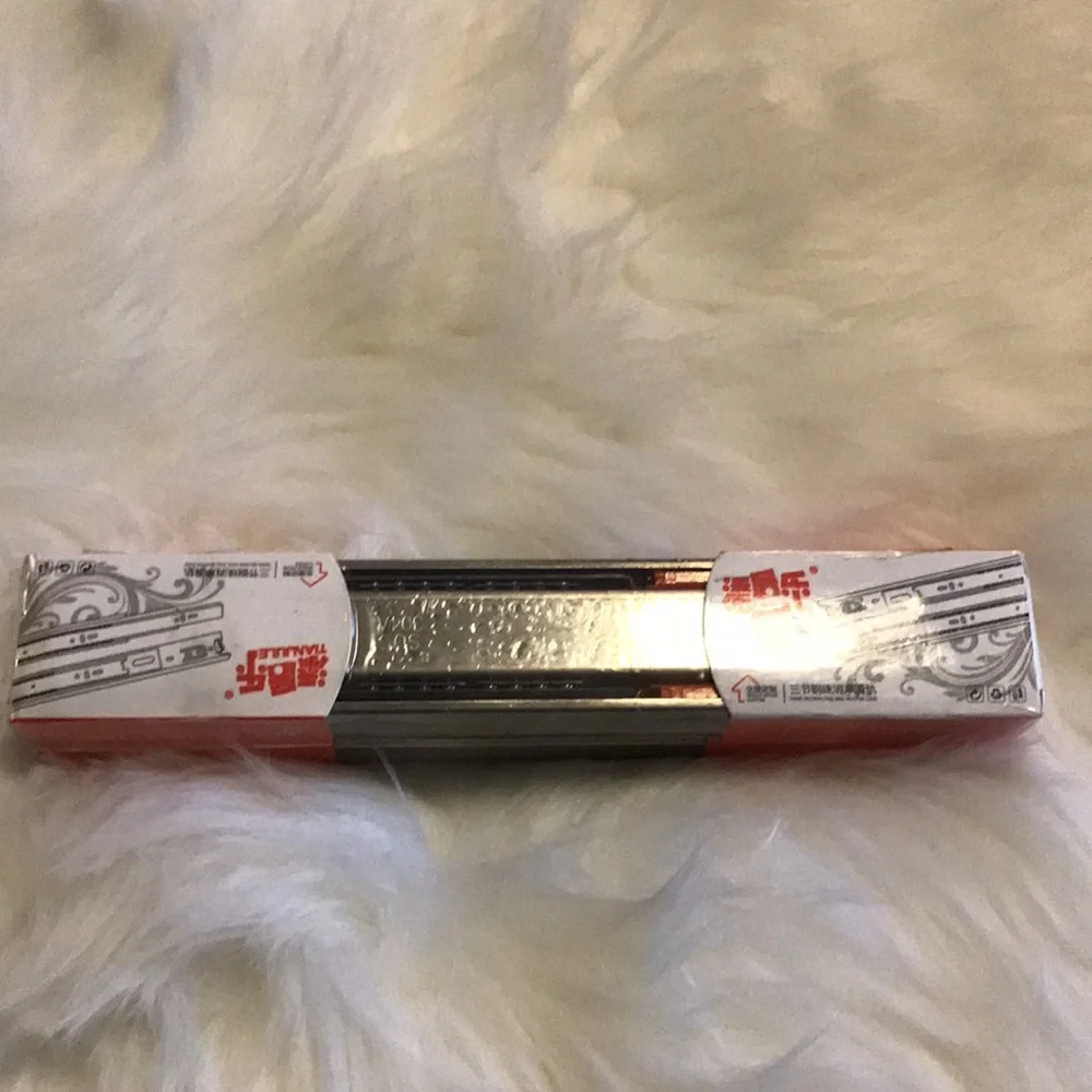 NWT 2 pairs Soft Close Heavy-Duty Ball Bearing Side-Mounted Drawer Slide.